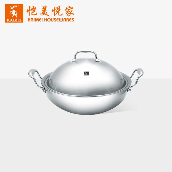 水云间34双耳炒锅